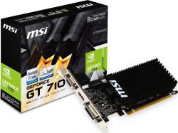 ³ GF GT 710 2GB GDDR3 MSI (GT 710 2GD3H LP) -  1