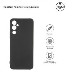 - Armorstandart Matte Slim Fit  Tecno Pova 4 Camera cover Black (ARM65723) -  2