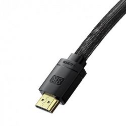  Baseus High Definition HDMI - HDMI V 2.1, (M/M), 3 , Black (CAKGQ-L01) -  2