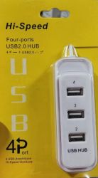  USB 2.0 Atcom TD4006 4USB2.0 White (AT10726)