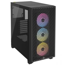  Corsair 3000D RGB Tempered Glass Black (CC-9011255-WW)   -  12