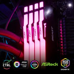  ` DDR5 16GB/6000 Kingston Fury Beast RGB (KF560C30BBA-16) -  10