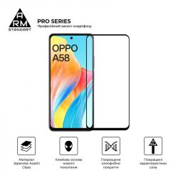   Armorstandart Pro  Oppo A58 Black (ARM66487) -  2