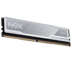 ' 8Gb x 2 (16Gb Kit) DDR4, 3200 MHz, Apacer Nox, White, 16-18-18-38, 1.35V,   (AH4U16G32C28YMWAA-2) -  5