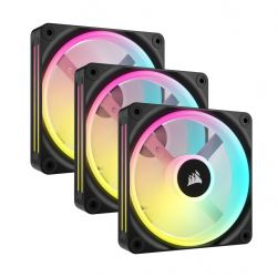  Corsair iCUE Link QX120 RGB PWM PC Fans Starter Kit with iCUE Link System Hub (CO-9051002-WW) -  2