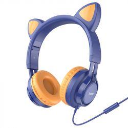  Hoco W36 Cat Ear Midnight Blue (W36MB) -  1