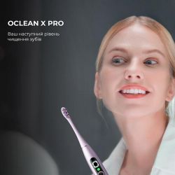    Oclean X Pro Digital Electric Toothbrush Purple (6970810553475) -  4