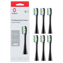     Oclean P1C5 B06 Professional Clean Brush Head Black (6 ) (6970810553864)