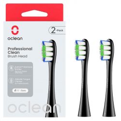     Oclean P1C5 B02 Professional Clean Brush Head Black (2 ) (6970810553857) -  1