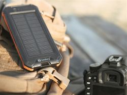    Sandberg 3in1 Solar Powerbank 10000mAh Black (420-72) -  6