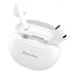 Bluetooth- Blackview AirBuds 6 TWS White -  3