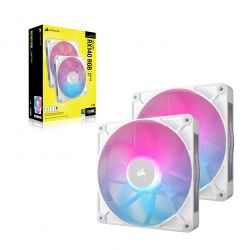  Corsair iCUE Link RX140 RGB PWM White Dual Pack (CO-9051024-WW) -  3