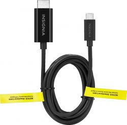  Insignia USB Type-C - HDMI (M/M), 1.8 , Black (NS-PCKCH6-C) -  4