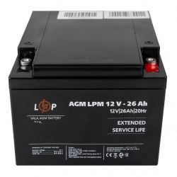      LogicPower LPM 12V 26AH AGM -  2