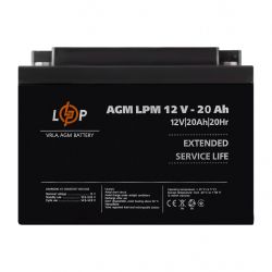      LogicPower LPM 12V 20AH AGM -  3