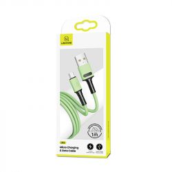  Usams US-SJ435 USB - Micro USB, 1 , Green (SJ435USB02) -  2