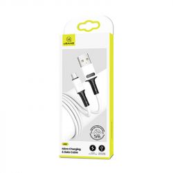  Usams US-SJ435 USB - Micro USB, 1 , White (SJ435USB01) -  2