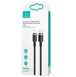  Usams US-SJ484 USB Type-C - Lightning, 1.2 , Black (SJ484USB01) -  2