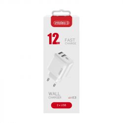    Intaleo TCG242 (2USB, 2.4A) White (1283126578281) -  2