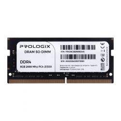   SO-DIMM DDR4 8GB/2666 Prologix (PRO8GB2666D4S) -  3