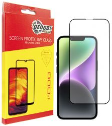   Dengos  Apple iPhone 14 Black Full Glue (TGFG-230)