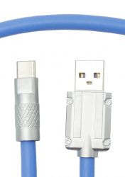  Dengos USB-USB Type-C 1 Blue (PLS-TC-NS-BLUE)