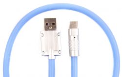  Dengos USB-USB Type-C 1 Blue (PLS-TC-NS-BLUE) -  2