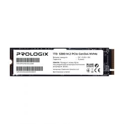  SSD 1TB Prologix S380 M.2 2280 PCIe 3.0 x4 NVMe TLC (PRO1000GS380)