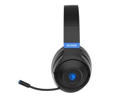 Bluetooth- Sades SA-205 Whisper Black/Blue (sa205bkb) -  2