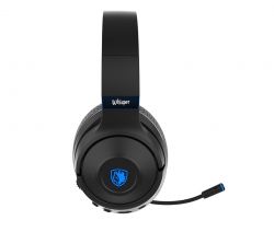 Bluetooth- Sades SA-205 Whisper Black/Blue (sa205bkb) -  6