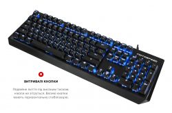  Motospeed CK95 Outemu Blue Black (mtck95mb) -  4