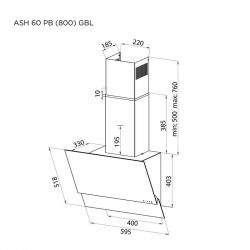  Pyramida ASH 60 PB (800) GIV -  8