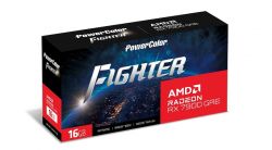  AMD Radeon RX 7900 GRE 16GB GDDR6 Fighter PowerColor (RX 7900GRE-16G-F/OC) -  7