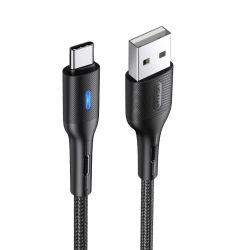  Usams US-SJ460 USB - USB Type-C, 1.2 , Black (SJ460USB01)