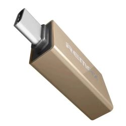  Remax Glance USB-USB Type-C RA-OTG1 Gold (6954851289753)