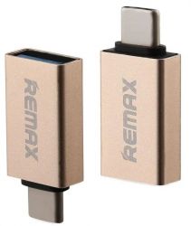  Remax Glance USB-USB Type-C RA-OTG1 Gold (6954851289753) -  2