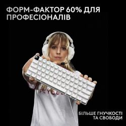  Logitech G PRO X 60 TKL GX Optical Tactile White (920-011930) -  6