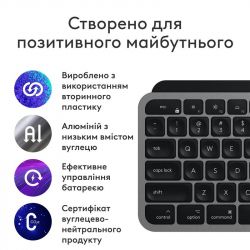  (, )  Logitech MX Keys S Combo for Mac Space Grey (920-012845) -  7