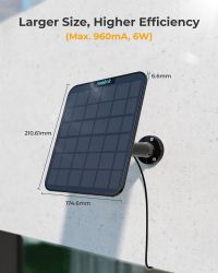   Reolink Solar Panel 2 Black -  2