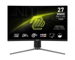  MSI 27" MAG 27CQ6PF VA Black Curved 180Hz