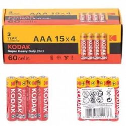  Kodak Super Heavy Duty AAA/R3 60/