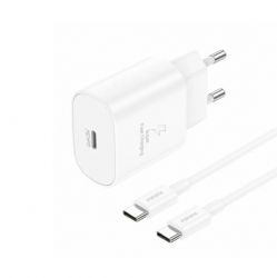    Foneng EU51 (USB-3A) White (EU51-CH-W) +  USB Type C