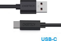  Choetech USB - USB Type-C (M/M), 3 , Black (AC0004) -  3