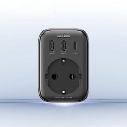   Ugreen CD314 30W Outlet Extender (2USB-A+USB-C) Black (90613) -  6