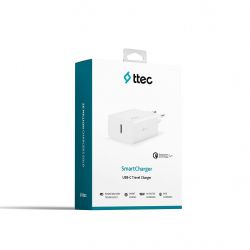    Ttec SmartCharger USB-C/Lightning /20 White (2SCS22BL) -  5