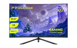  Prologix Gaming 31.5" GM3224CQ VA Black Curved 165Hz