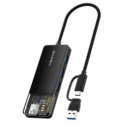  Cabletime USB C/A - 4 Port USB 3.0, 5Gbps, 0.15 m (CB05B)