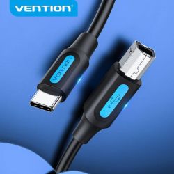  Vention USB Type-C - USB Type-B, 2 m, Black (CQUBH) -  3