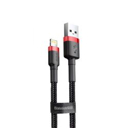  Baseus Cafule USB-Lightning, 2.4A, 1 Black (6953156274976)