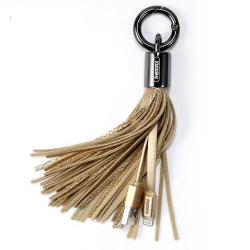  Remax RC-053i Tassel Ring USB-Lightning, 0.15, Gold (6954851260172)